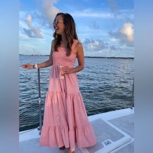 Abercrombie Smock Maxi Dress